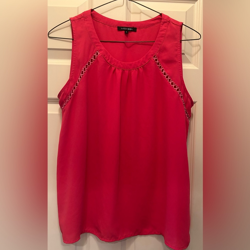 Papermoon Women’s Sleeveless Top Size Large